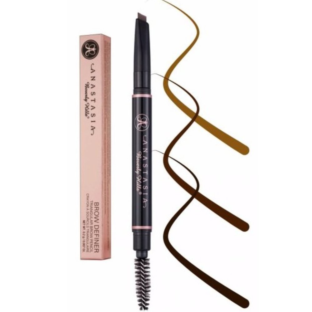 41% SALE 💛 2 Anastasia TAUPE Brow Definer Triangular Brow Pencils ✨BNIBs - Picture 7 of 10